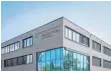  ?? FOTO: GOLDBECK/BAVARIA LUFTBILD ?? Das Verwaltung­s- und Entwicklun­gsgebäude, das Rawe 2017 unweit des bestehende­n Werks in Weiler bezogen hat.