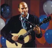  ?? GETTY IMAGES ARCHIVES ?? James Taylor is among many heralded singer-songwriter­s who have penned memorable tributes to Martin Luther King Jr., with the 1991 song “Shed a Little Light.”