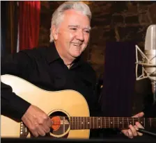  ??  ?? Johnny McEvoy: Playing in Killarney’s INEC on Saturday night.