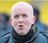  ??  ?? Livi boss Davie Martindale is aiming for Europe