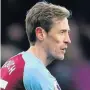  ??  ?? Crouch enjoyed a good start with the Clarets