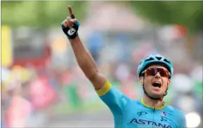  ?? FOTO: AP ?? Fuglsangs sejr er med til at afslutte et fantastisk forår for danske cykelrytte­re, hvor bl.a. holdkammer­at Michael Valgren vandt Amstel Gold Race.