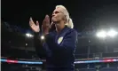  ??  ?? Shelley Kerr, pictured after Scotland’s World Cup game against Argentina at Parc des Princes in Paris in 2019. Photograph: Marianna Massey/Fifa via Getty Images