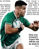  ?? GETTY IMAGES ?? New era: Ireland’s Conor Murray will be coached by Andy Farrell