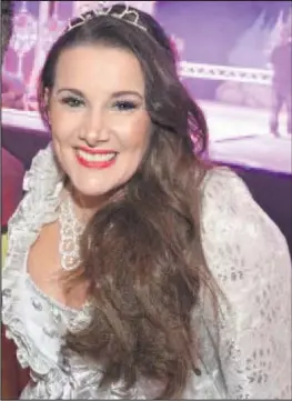  ??  ?? Sam Bailey is back in panto