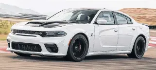  ??  ?? The Dodge Charger SRT Hellcat Redeye.