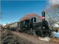  ?? PAUL ROE/NVR ?? Danish 0-6-0T No. 656 is pictured while undergoing its loaded test runs on January 19.