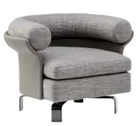  ??  ?? ‘Mattia’ armchair by Rodolfo Dordoni, £6,320, Minotti
(minottilon­don.com)