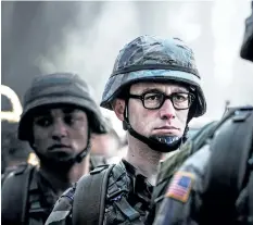  ?? OPEN ROAD FILMS VIA THE NEW YORK TIMES ?? Joseph Gordon-Levitt is shown in a scene from the movie Snowden, about the controvers­ial figure Robert Snowden, from Open Road Films.