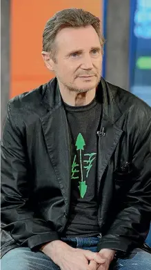  ?? AP ?? ‘‘We all pretend we are all politicall­y correct,’’ Liam Neeson told Good Morning Americayes­terday.