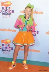  ??  ?? JoJo Siwa