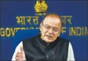  ?? HT/FILE ?? Finance minister Arun Jaitley has promised to reduce the number ▪ of GST slabs by merging 12% and 18% slabs