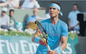  ?? FOTO: ALFONSO JIMÉNEZ ?? Rafa Nadal espera estar recuperado de su lesión en la rodilla derecha