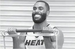  ?? AMY BETH BENNETT/SUN SENTINEL ?? Wayne Ellington has been working toward a return from his ankle injury.