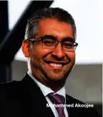  ??  ?? Mohammed Akoojee