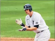  ?? Corey Sipkin / Associated Press ?? Yankees infielder and AL batting champion DJ LeMahieu will be a free agent.