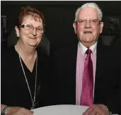  ??  ?? Margaret and Danny Darcy, Rylane at the 40th anniversar­y of Rylane Boxing Club.