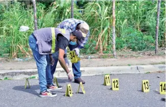  ?? FUENTE EXTERNA ?? La tasa de homicidios se situó en 8.7 por cada 100 mil habitantes.