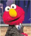  ??  ?? Elmo received help from latenight hosts Jimmy Fallon and John Oliver.