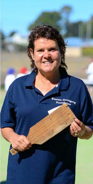  ?? PHOTO: KEAGAN ELDER ?? Evonne Goolagong-Cawley.