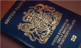  ?? Photograph: Shaun Daley/Alamy Stock Photo ?? ‘The colour of the new passport is not the nostalgia kick you might have hoped for.’