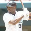  ?? | GETTY IMAGES ?? Cliff Floyd, who enjoyed a long pro career, is among the major leaguers John Dunlop coached in high school.