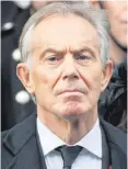  ??  ?? Challenges: Tony Blair