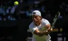  ?? Daniel Kopatsch/Getty Images ?? Alexandre Müller fought hard but was outclassed by Carlos Alcaraz. Photograph: