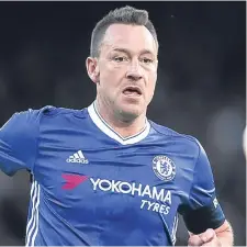  ??  ?? Veteran John Terry will leave Chelsea in the summer.