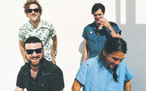  ?? DAVID BLACK ?? Los Angeles punks Fidlar are back at the Phoenix on Thursday. Their new album, Almost Free, will be out on Jan. 25 and features the grungy single “Alcohol.”