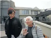  ?? Pictures: ESA ALEXANDER ?? REFUGE: Hotel manager Sarie Exton, left, and Sue Fairweathe­r, one of those she helped