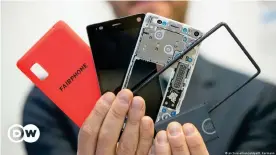  ?? ?? Компания Fairphone использует принцип модульной конструкци­и при производст­ве смартфонов