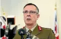  ?? PHOTO: GETTY ?? Chief of Defence Force Lieutenant General Tim Keating.