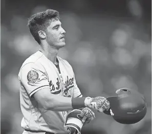  ??  ?? First baseman Cody Bellinger and the Dodgers are part of a wacky NL West that has failed so far to live up to its stars’ talent. MARK J. REBILAS/USA TODAY SPORTS