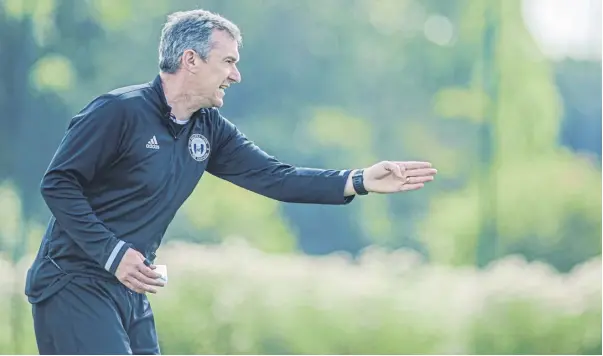  ?? ?? FC Halifax Town manager Chris Millington admitted he was ‘really pleased’ at his side ‘taking their chances’ in the 5-0 demolition of Wealdstone.