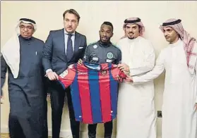  ?? LEVANTE ?? Fahad Muwallad (Levante) es uno de los nueve jugadores que llegan al fútbol español