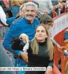  ??  ?? Juan del Hoyo y Renata Orendáin.