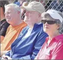  ?? File photo ?? Bob Piers, left, and Jack and Romaine Piers will be honoured by the Truro Sports Heritage Society during a ceremony on March 5. The Piers family, known as Truro’s First Family of Tennis, will receive the Dave Armstrong Memorial Sporting Families Award.