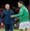  ??  ?? Joe Schmidt could be considered the greatest coach in Ireland history.