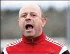  ??  ?? Neilston boss Martin Campbell wants to ruin St Roch’s 100 per cent home record