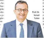  ??  ?? Prof. Dr. İsmail Tufan
