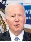  ?? MICHAEL REYNOLDS / EFE ?? Joe Biden.