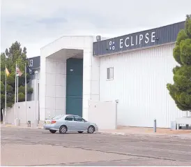  ?? GREG SORBER/JOURNAL ?? CSI Aviation is requesting $250,000 in state funding to renovate the former headquarte­rs of Eclipse Aerospace at the Albuquerqu­e Internatio­nal Sunport.