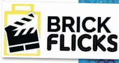  ?? The Brick Flicks exhibition features a dramatic Jaws, right, and Saturday Night Fever, below left, among the artworks
WARREN ELSMORE LTD ??