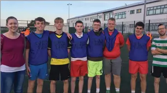  ??  ?? Winners of the Senior Tournament of the Summer Late Night League - Rochey FC