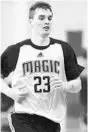  ?? JOHN RAOUX/AP ?? The Magic look to Mario Hezonja, drafted 5th overall this year, to make an impact.