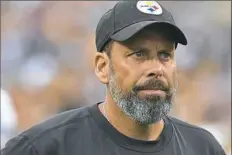  ?? Peter Diana/Post-Gazette ?? Former Steelers offensive coordinato­r Todd Haley is reportedly in “serious talks” with the Browns to take over the same position in Cleveland.