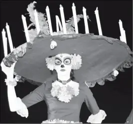 ?? FILE PHOTO ?? SEEN HERE IS THE WINNER OF THE CATRINA CONTEST held as part of the 2015 Day of the Dead celebratio­n hosted by the city of San Luis. This year the city is combining that celebratio­n with its Halloween Spooktacul­ar event.