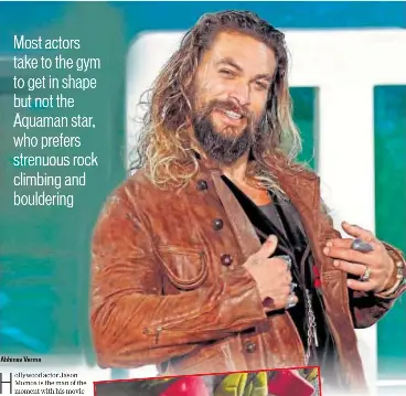Rough And Tough Grind The Secret Behind Jason Momoa S Rugged Physique Pressreader
