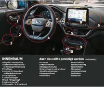  ?? Foto: Ford ?? Es ist ratsam, ein Desinfekti­onsmittel im Auto zu lassen – oder zumindest einige Reinigungs­tücher.